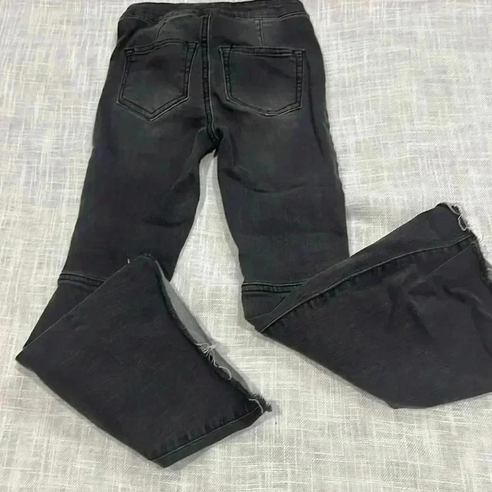 CHELSEA & VIOLET BLACK JEANS FLARE BELL BOTTOMS - Picture 7 of 7